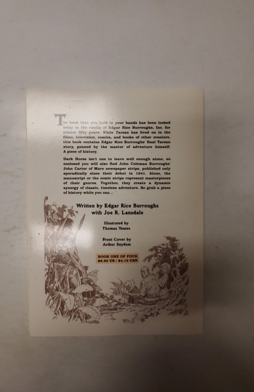 Tarzan: The Lost Adventure #1 (1995) NM Dark Horse Comic Book J721
