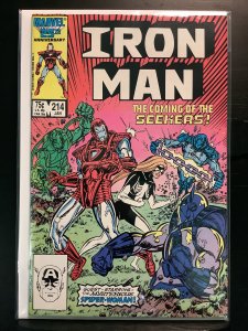 Iron Man #214 Direct Edition (1987)