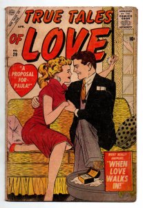 True Tales Of Love #29 - Vince Colletta - Atlas - 1957 - RARE - GD