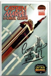 Captain Marvel & The Carol Corps #2 David Lopez Cover (2015) Captain Marvel