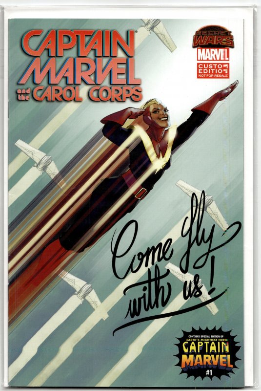 Captain Marvel & The Carol Corps #2 David Lopez Cover (2015) Captain Marvel