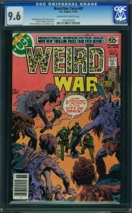 Weird War Tales #69 (1978) CGC 9.6 NM+
