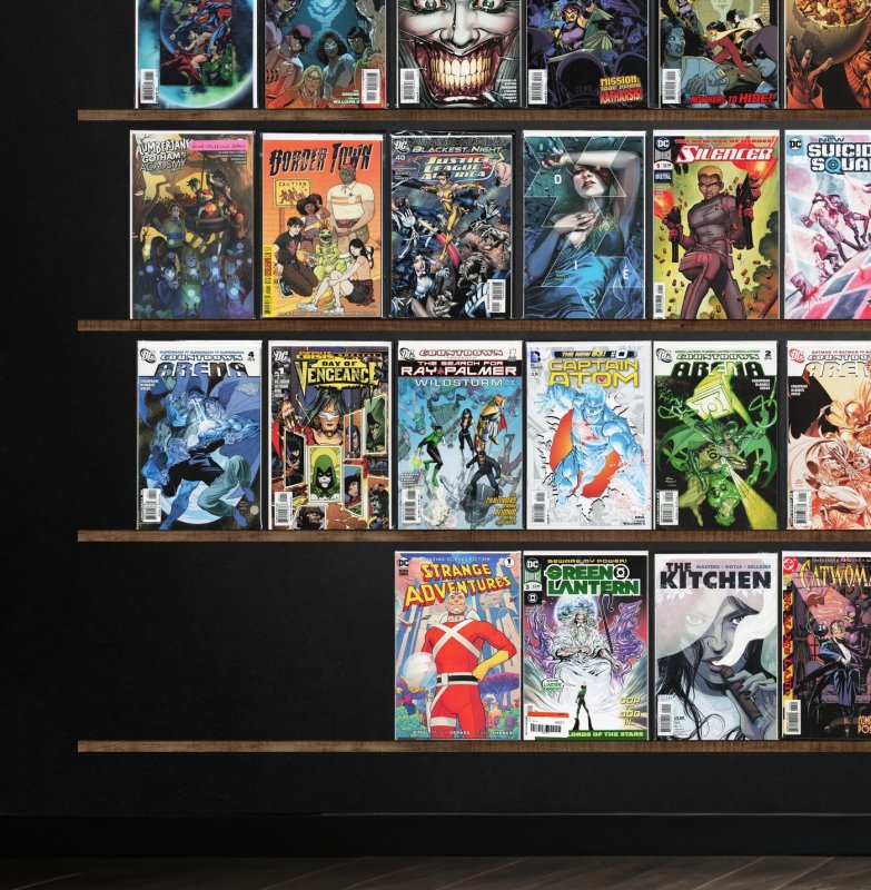 Huge Lot 150+ Comics with Trinity, Justice League, Catwoman & More!