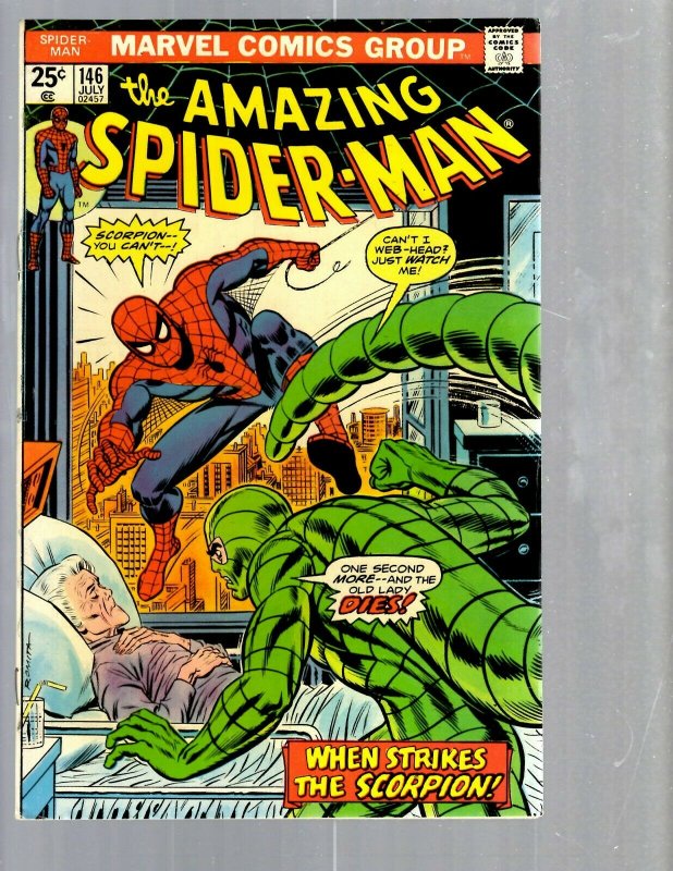 Amazing Spider-Man # 146 NM- Marvel Comic Book MJ Vulture Goblin Scorpion TJ1