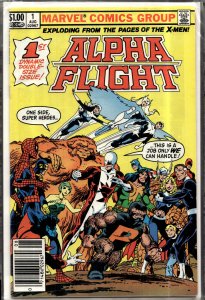 Alpha Flight #1 (1983) Alpha Flight [Key Issue]