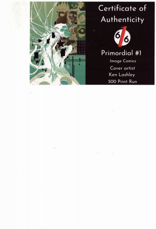 Primordial #1 Cover K (2021)