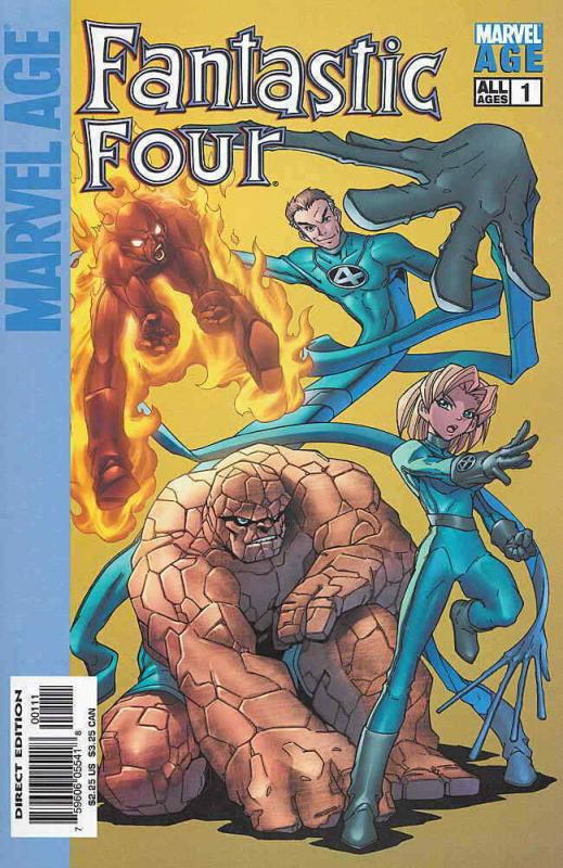 Marvel Age Fantastic Four #1 VF/NM; Marvel | save on shipping - details inside 