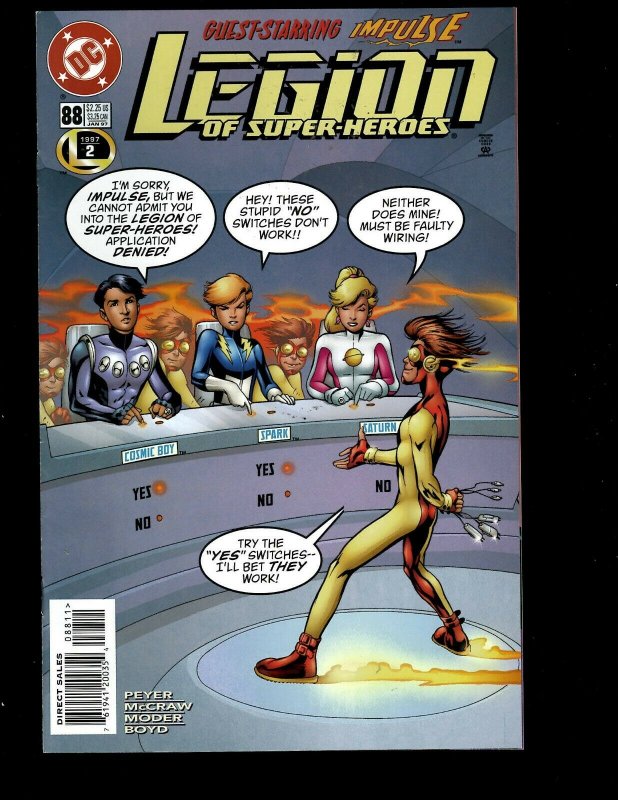 12 Legion Of Super-Heroes DC Comics #81 82 83 84 85 86 87 88 89 90 91 92 GK33