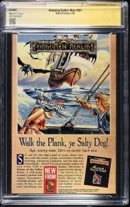 Amazing Spider-Man (1992) # 361 (CGC 9.6 SS) Signed Sketch Mark Bagley * 1st