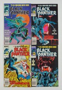 Black Panther #1-4 VG complete series Marvel Comics - all newsstand varaints 