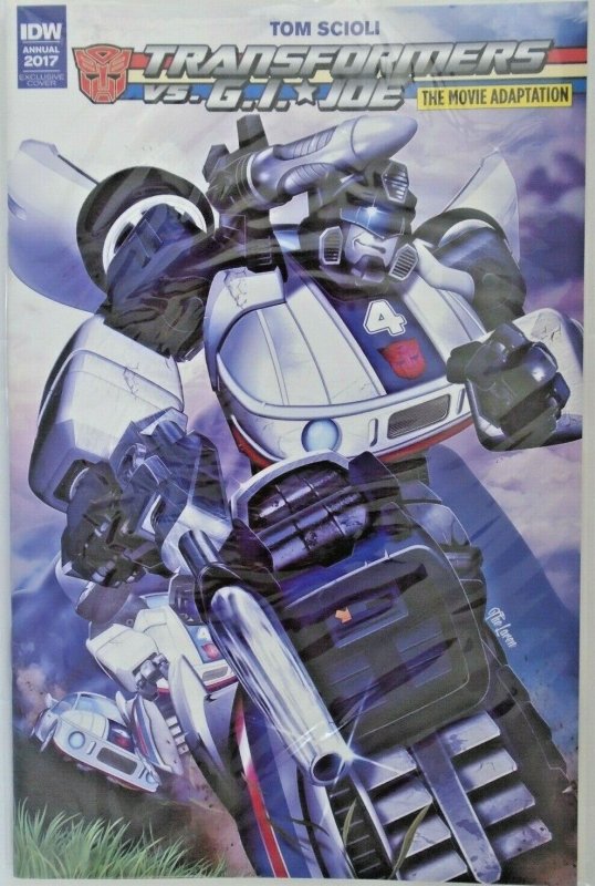 Transformers Vs G.I. Joe The Movie Annual (2017 IDW) All 4 Covers