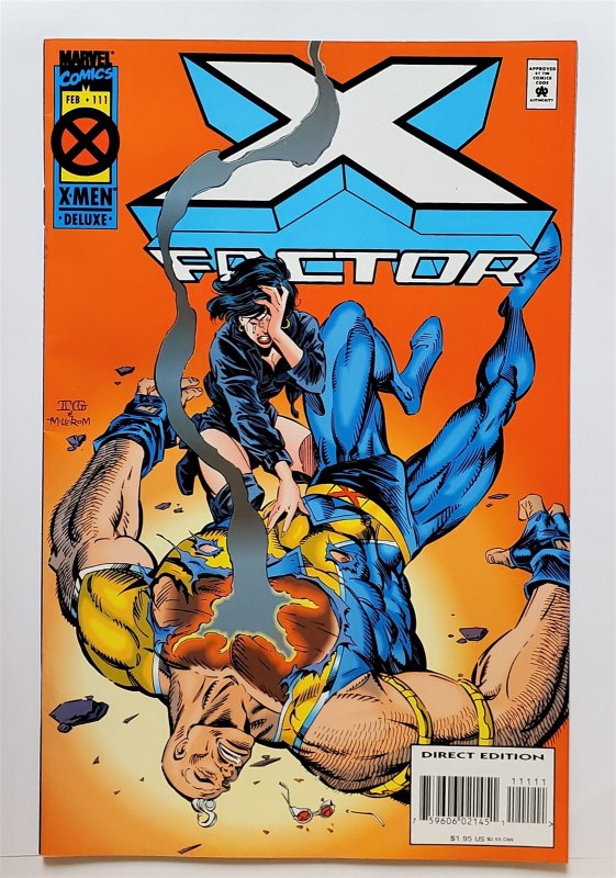 X-Factor #111 Deluxe edition w/card (Feb 1995, Marvel) FN/VF