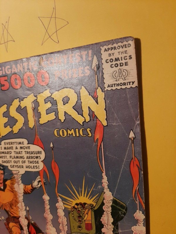 WESTERN COMICS #58. 10 CENT COMIC! SILVER AGE.