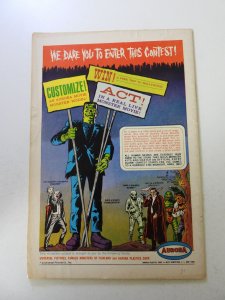 Our Army at War #140 (1964) VG+ condition stains and writing back cover