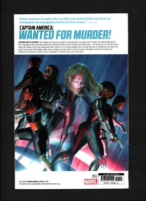 CAPTAIN AMERICA VOL 1 & 2 TPB - 2pc LOT Marvel Comics (VF/NM) 2019