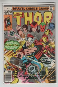 THOR (1966 MARVEL) #271 FN/VF A97339