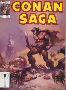 Conan Saga #16 Marvel Comics 1988 VF