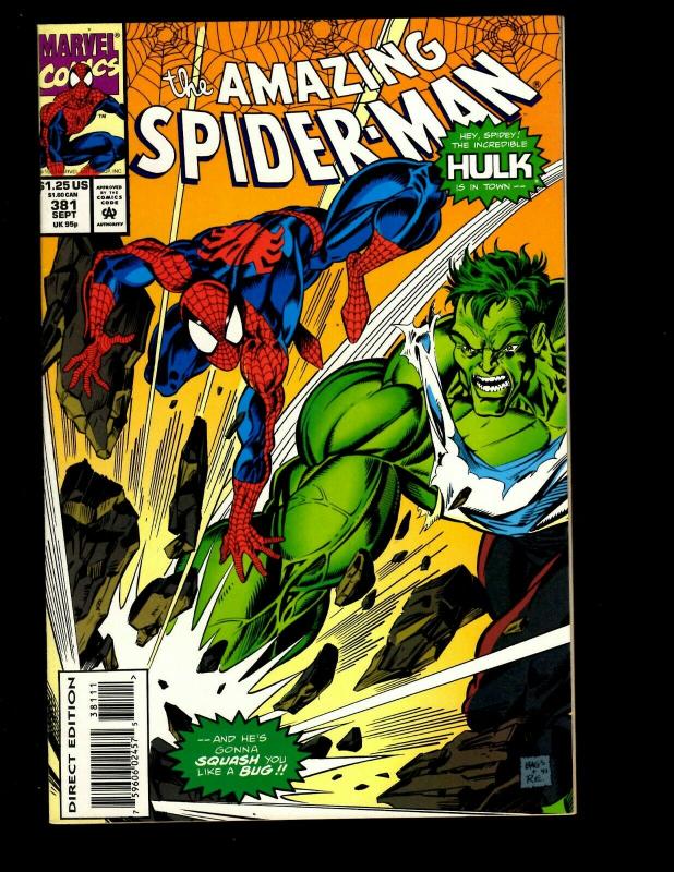 9 Marvel Comics Amazing Spider-Man #357 371 381 Spectacular 135 208(2) +MORE J22
