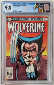 Wolverine Limited Series #1 CGC 9.0 Marvel Comics 1982 
