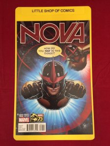 Nova #22 1:25 Christopher Deadpool Anniversary Variant VFNM MCU 2013