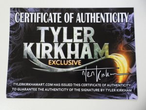 Juggernaut #1 Kirkham Virgin Cover Signed W/ COA! NM Condition