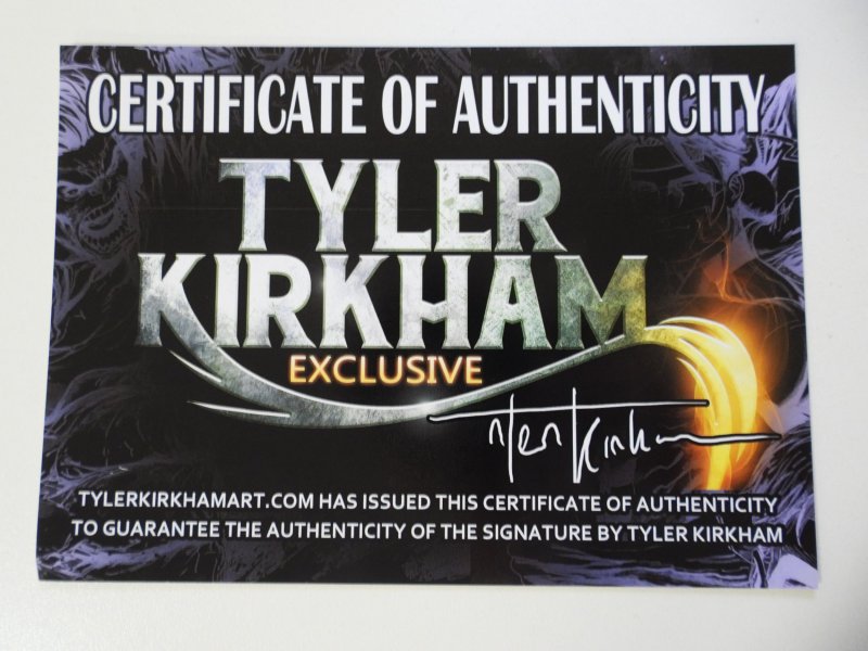 Juggernaut #1 Kirkham Virgin Cover Signed W/ COA! NM Condition