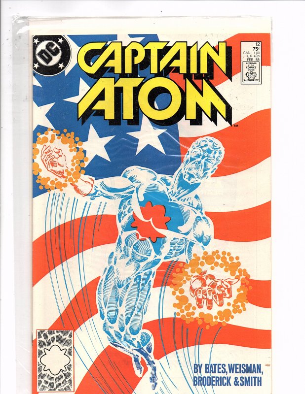 DC Comics Captain Atom #12 Pat Broderick Art Origin of Major Force