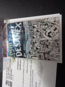 Gilbert Shelton Postcard Overlay Proof 1995 Philbert Desanex Rip Off Press COA