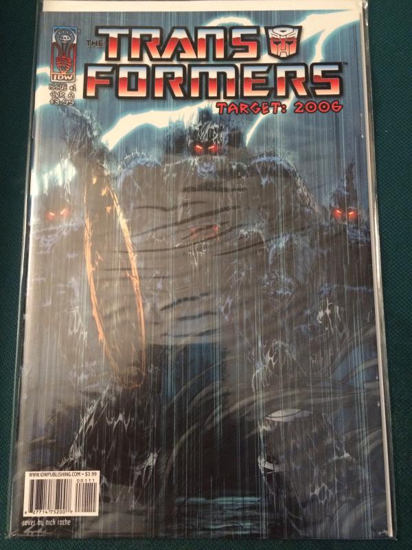 Transformers Target 2006 #1 cover A