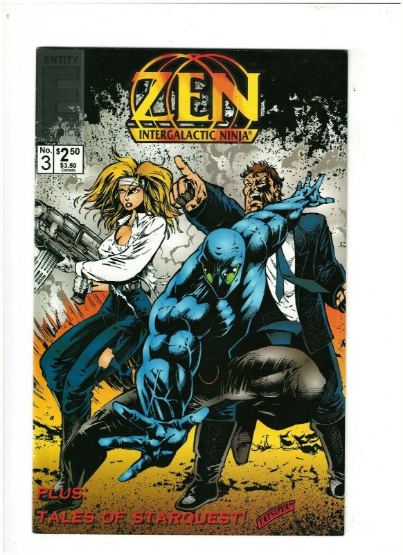 Zen Intergalactic Ninja #3 VF+ 8.5 Entity Comics 1994