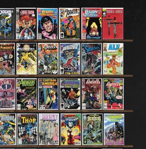 Huge Lot 150+ Comics with The Punisher, Thor, Secret Defenders & More!