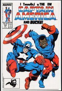 Captain America #334 (1987) Captain America [Key Issue]