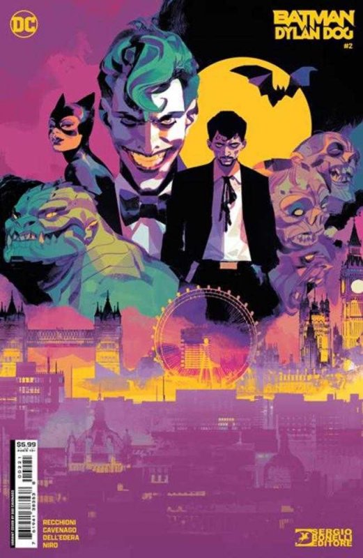 Batman Dylan Dog #2 (Of 3) Cover B Cavenago