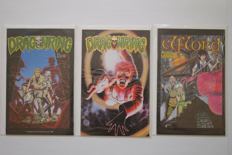 Dragonring, Dragonforce, Elflord Lot of 29 Aircel Comic Book Series NM