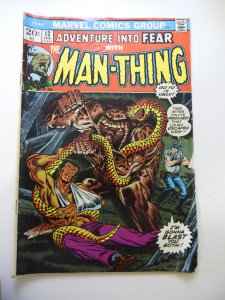 Adventure into Fear #12 (1973) VG Condition