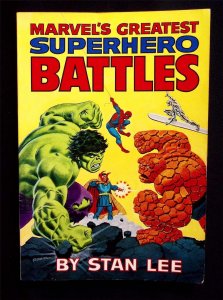 Marvel's Greatest Superhero Battles Stan Lee 1978 1st Print Fireside Books Ditko