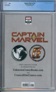 Marvel Comics Captain Marvel #12 CGC 9.8 Variant Cover