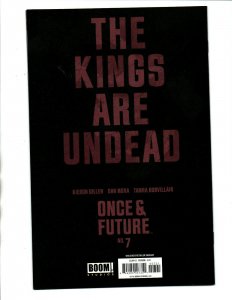 Once & Future #7 Jenny Frison Virgin Variant - Gillen - Mora -Boom - NM