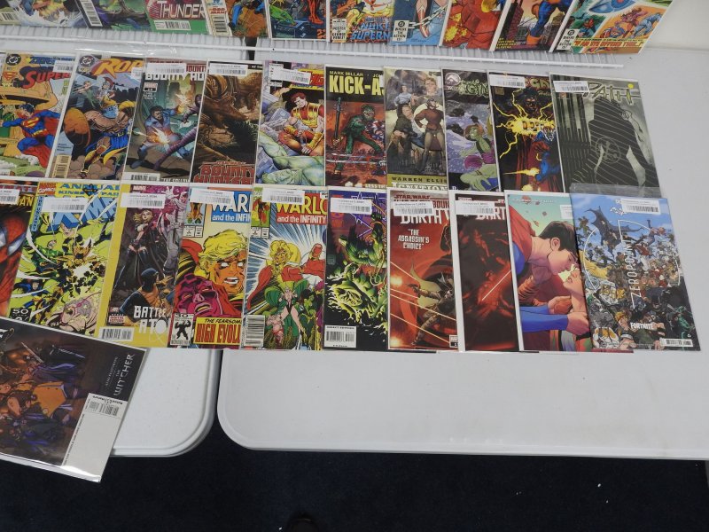 Huge Lot 140+ Comics W/ Punisher, Batman, Superman, +More! Avg VF- Condition!