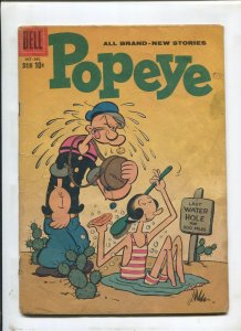 POPEYE #50 (4.0) THE BLACK GHOSK! 