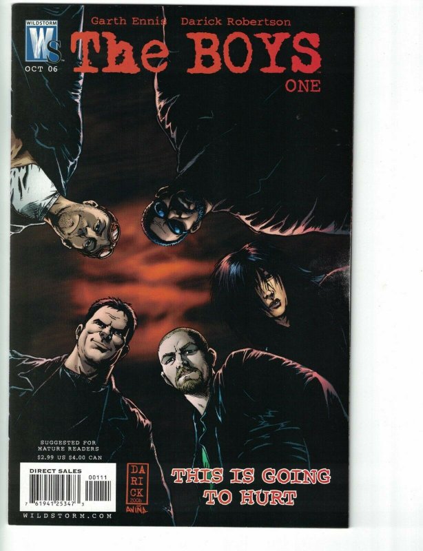 the Boys #1 VF/NM; WildStorm | garth ennis - amazon show