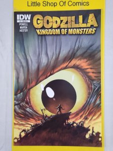 Godzilla Kingdom of Monsters #1 Eric Powell 1:10 Variant 2011 IDW Publishing