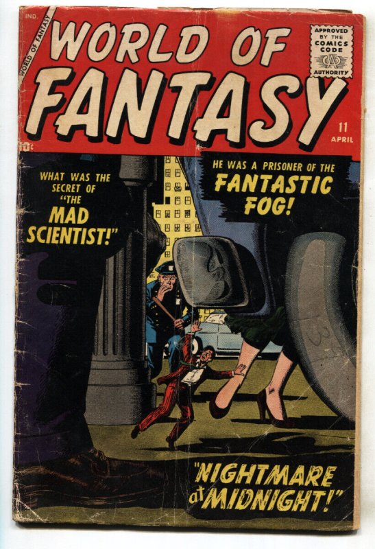 WORLD OF FANTASY #11--1958--ATLAS--HORROR--comic book