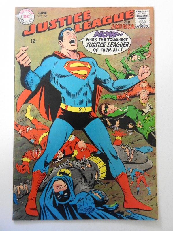 Justice League of America #63 (1968) FN- Condition!