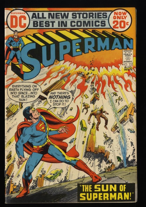 Superman #255 NM 9.4