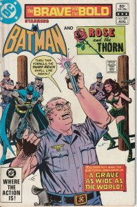 The Brave and the Bold #189 (1982)  Batman and Rose and Thorn