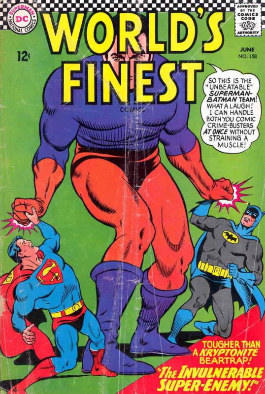 World’s Finest Comics #158 VG; DC | low grade comic - save on shipping - details