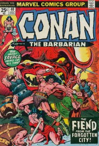 Conan the Barbarian #40 (with Marvel Value Stamp) GD ; Marvel | low grade comic
