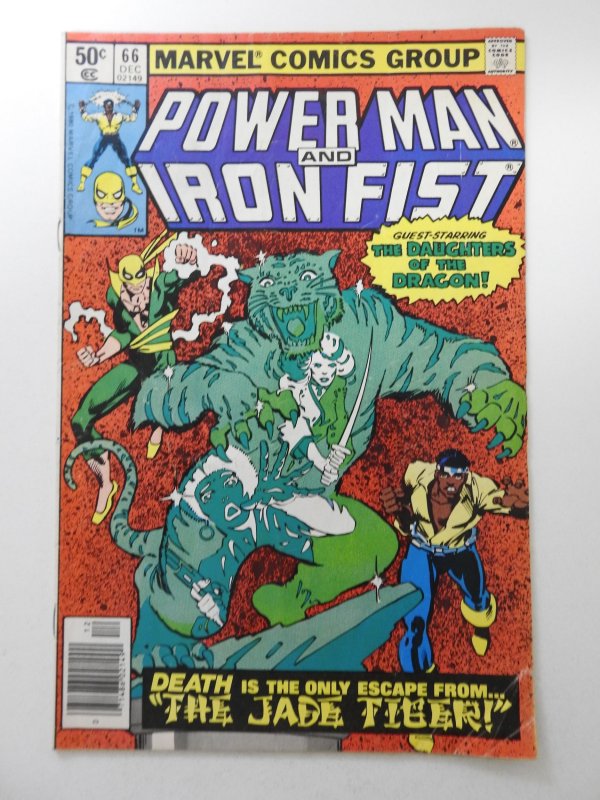 Power Man and Iron Fist #66 (1980) 2nd Appearance of Sabretooth! VG- Condition!