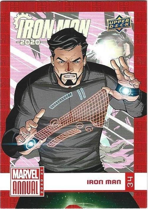 2020-21 Marvel Annual #34 Iron Man